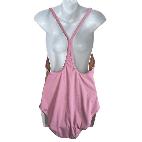 Madewell Second Wave Ribbed Racerback One-Piece Swimsuit Size XL - Picture 7 of 9